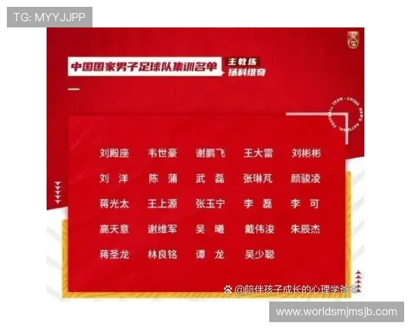 中国队备战2026年世界杯的关键球员培养与战术调整方案